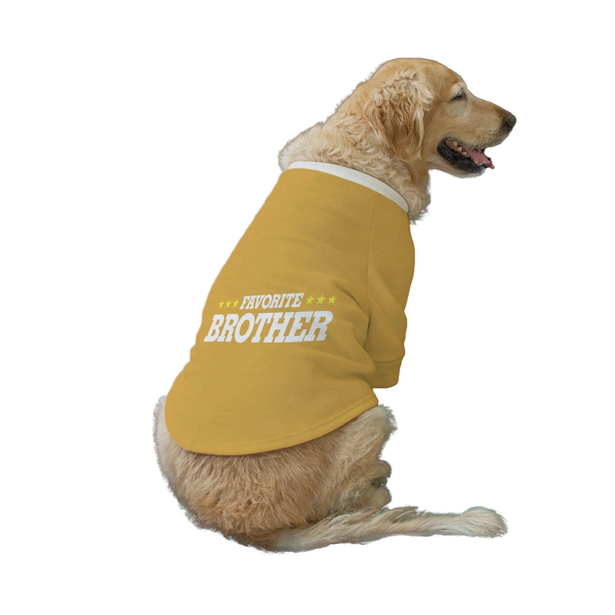 "Favourite Brother" Printed Dog Technical Jacket